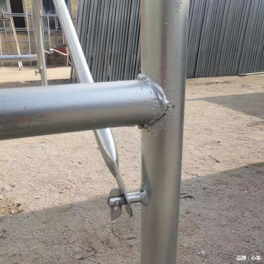 架组合门架厂家室内外型加厚梯架拆卸批发活动镀锌脚手架装修架