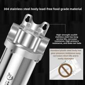 10.0 50.4英寸不锈钢预过滤Pp棉大流量大脂肪水净化家用管道沉淀