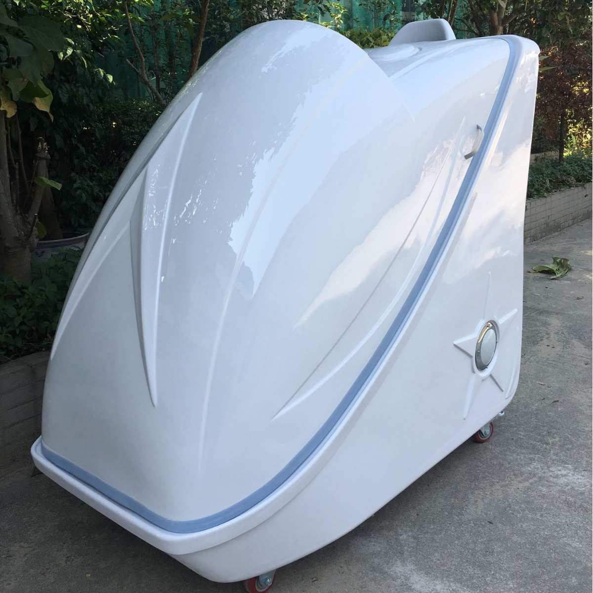 半躺式豪华熏蒸太空舱月子中心专用产后修复发汗汗蒸舱桑拿舱批发