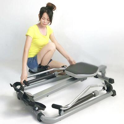 划船机12档液压调节室内划船器家用运动器材划艇机Rowing machine