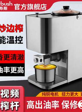 房太太带炒料家用榨油机不锈钢档智能全自动小型炸油机