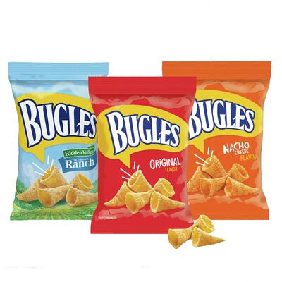 美国通用磨坊Bugles原味妙脆角玉米酥脆片General Mills Original