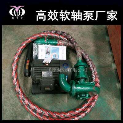 污水取泵泵沼抽渣沼液抽取用泵污水池流农田HHT灌河溉用泵软轴厂