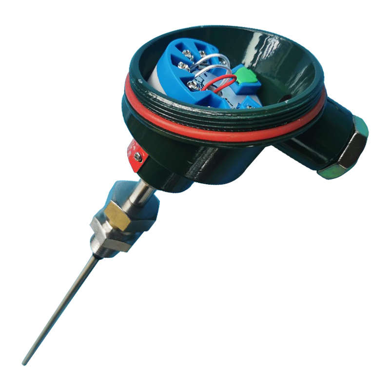 二线制温度变送器 sbwz-2480/236 一体化铂热电阻 4-20mA 0-400度
