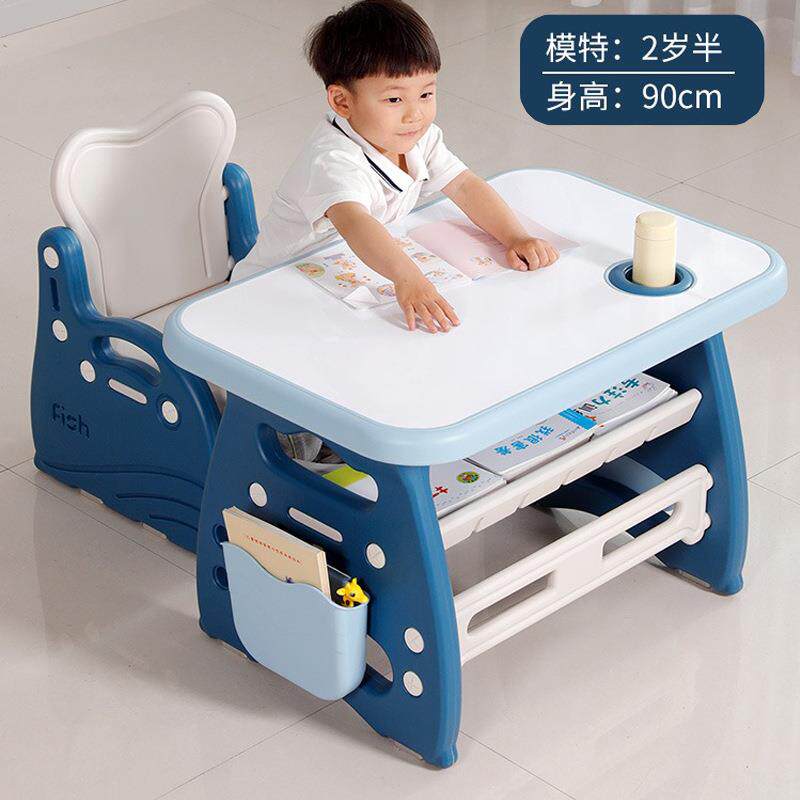 用儿童桌椅小学无品牌/生写字桌套装小孩书桌简易款桌作业家幼儿