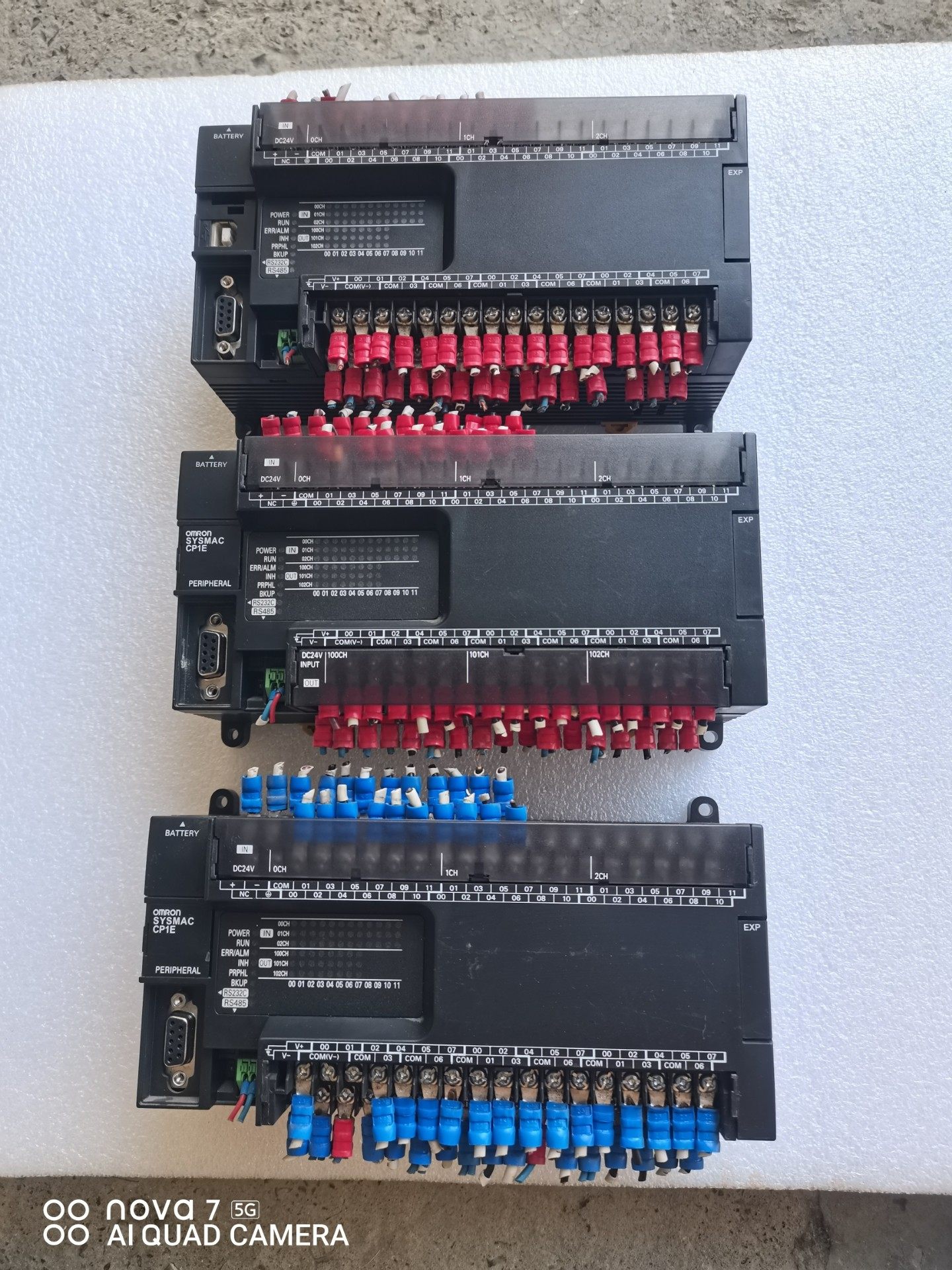 欧姆龙CP1E-N60S1DT-D ，PLC控制器，原装拆机