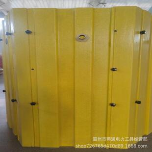 防管涌移动式新型围井围挡玻璃钢抗洪挡水墙可拆卸组合式防汛围井