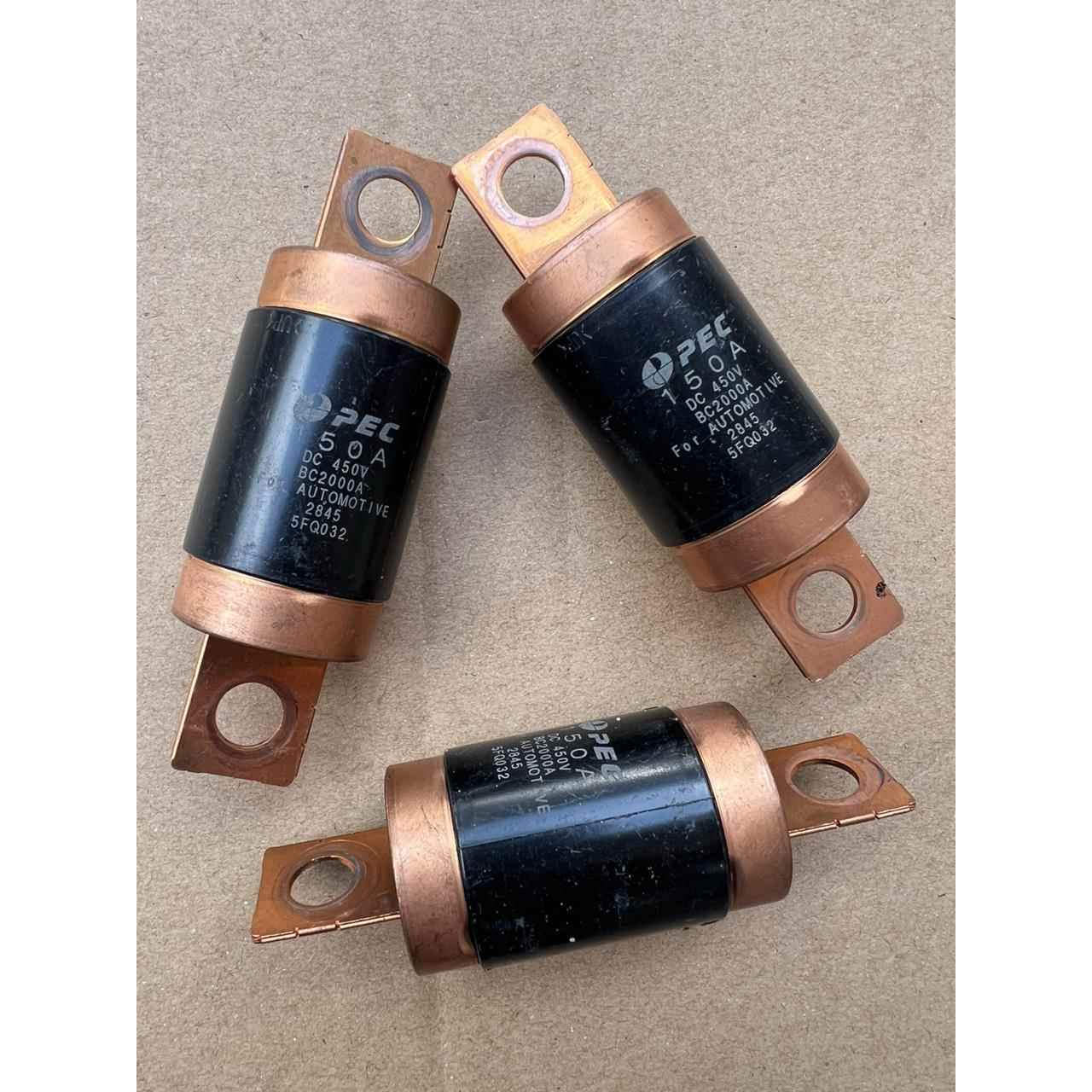 PEC 150A DC 450V 保险丝 圆柱熔断器 拆机保险管 现货如图片