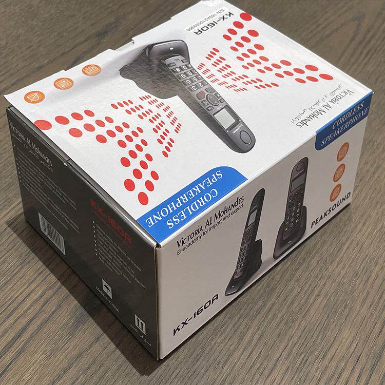 现货供应KX-160A无绳电话机 办公家用子母机单机 移动无线黑