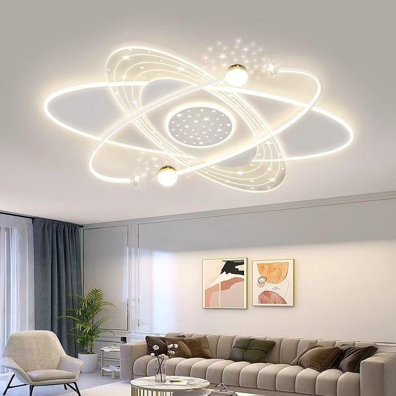 中山灯182具智大气能客厅主灯现0简约le代d吸顶灯套餐225新款卧室