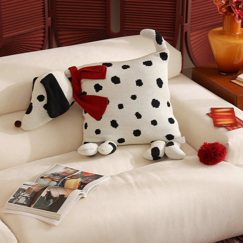抱枕新年客厅沙发可爱创意飘窗装饰过年办公室腰靠床头上靠枕靠垫