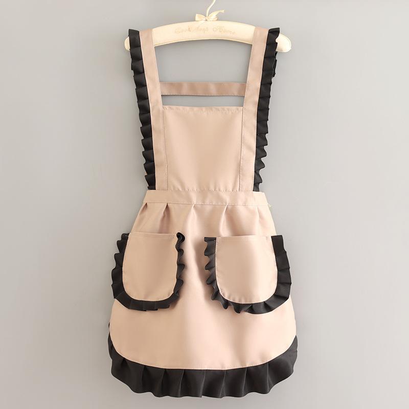 工作服纯色纯色上班一次性围裙