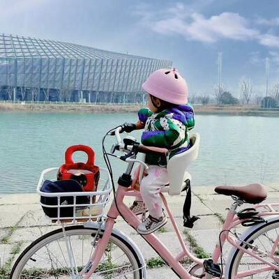 莫曼顿拿铁凤凰咖啡车永久玛奇朵自行车前置儿童座椅