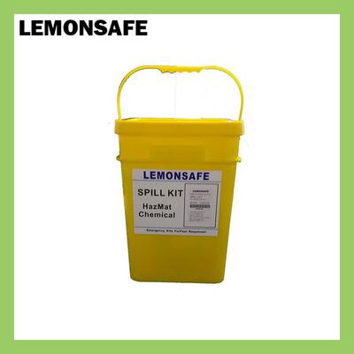 柠安LEMONSAFE泄漏应急处理提桶套装（化学品型）LSKH-05