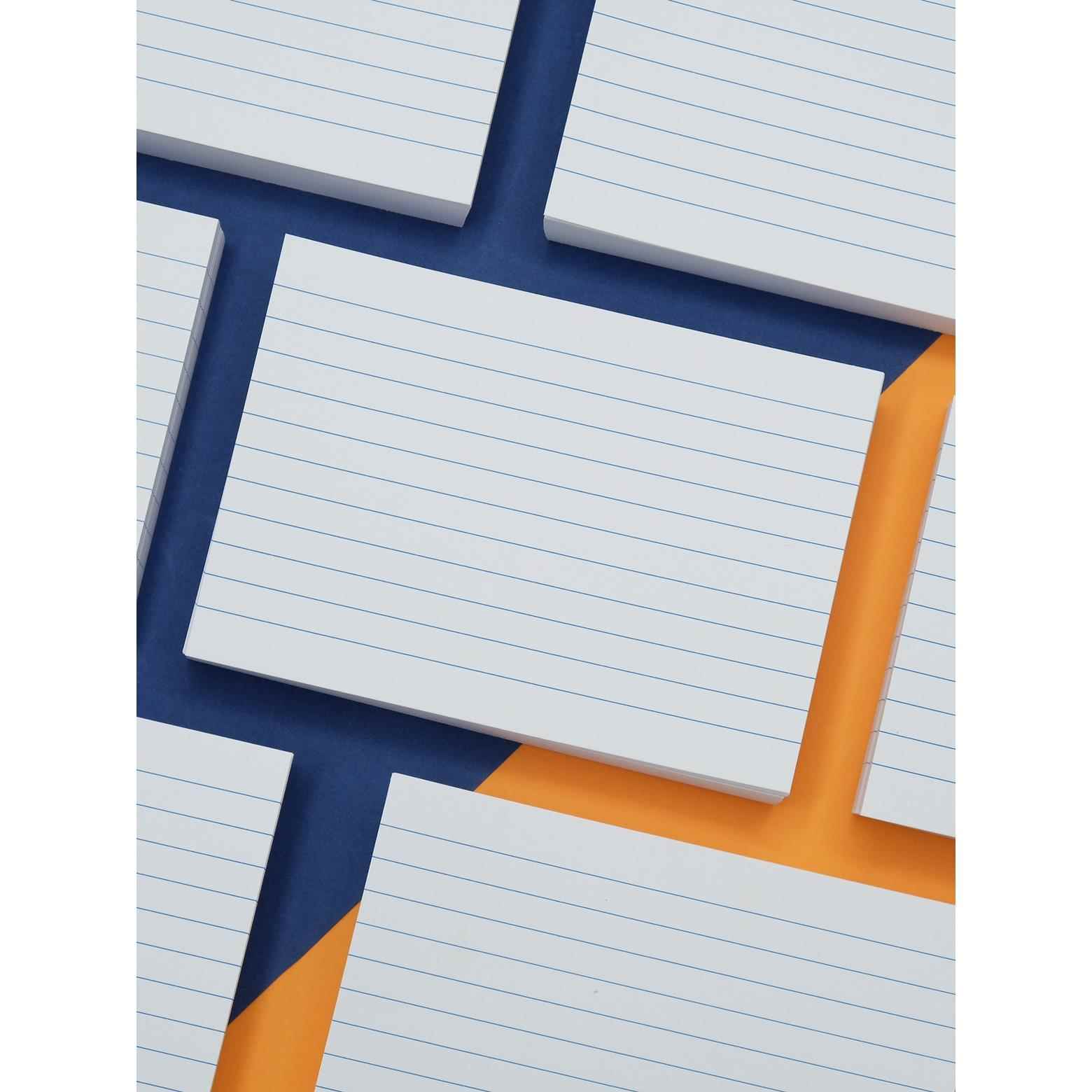 10×14.2cm索引卡180g加厚Indexcards英语单词记忆卡片文摘分类