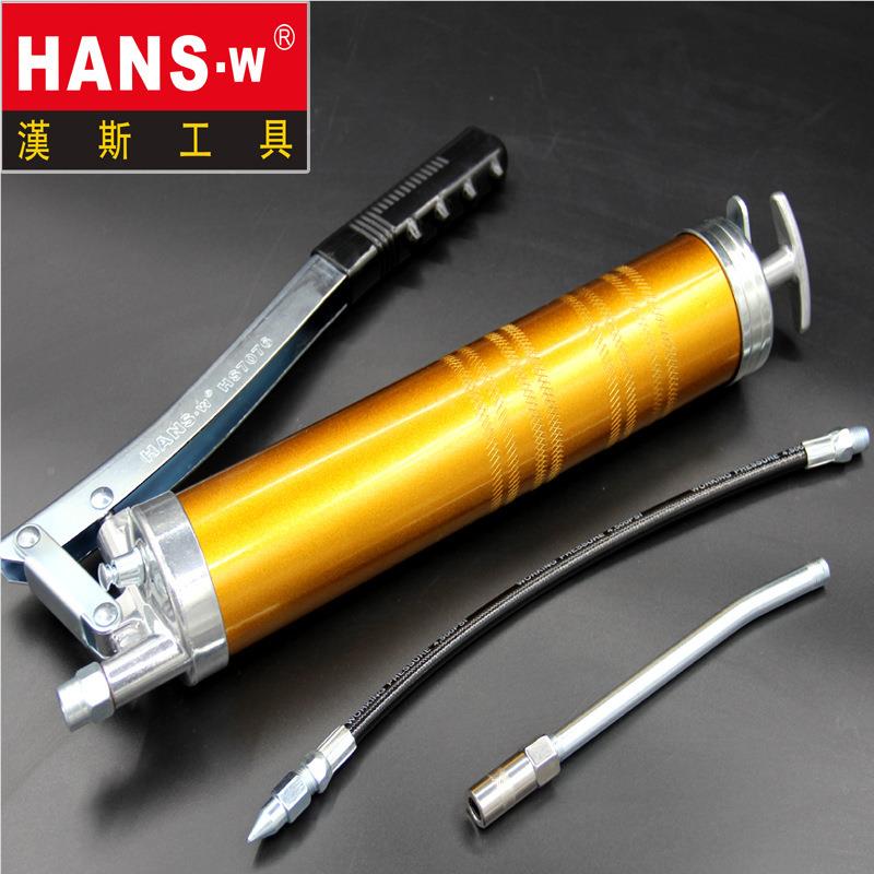 五金具工汉黄斯工具4c00c油枪 注油工具锌合金压杆式手动557黄油