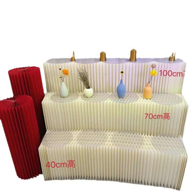 可折叠多功能长条展台中岛创意展会商场陈列移动多层展示架展示台,商业/办公家具,鞋货架,淘宝优惠券,粉丝福利购,淘宝优惠卷