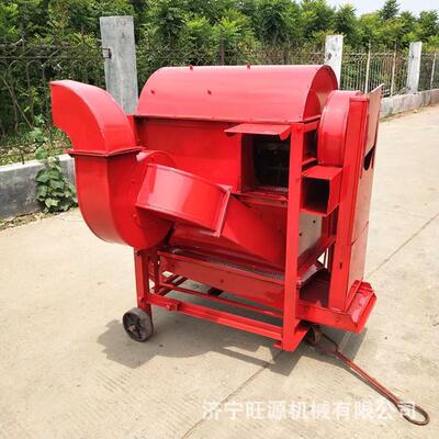 高产量大型打谷玉米DKE豆高粱小麦打场机机 电动谷 子黄脱粒机