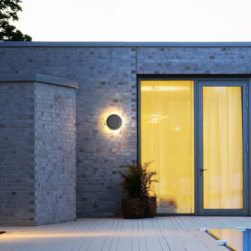 户外led防水壁灯现代简约G-0818花园墅壁露台阳台院别子庭院外围