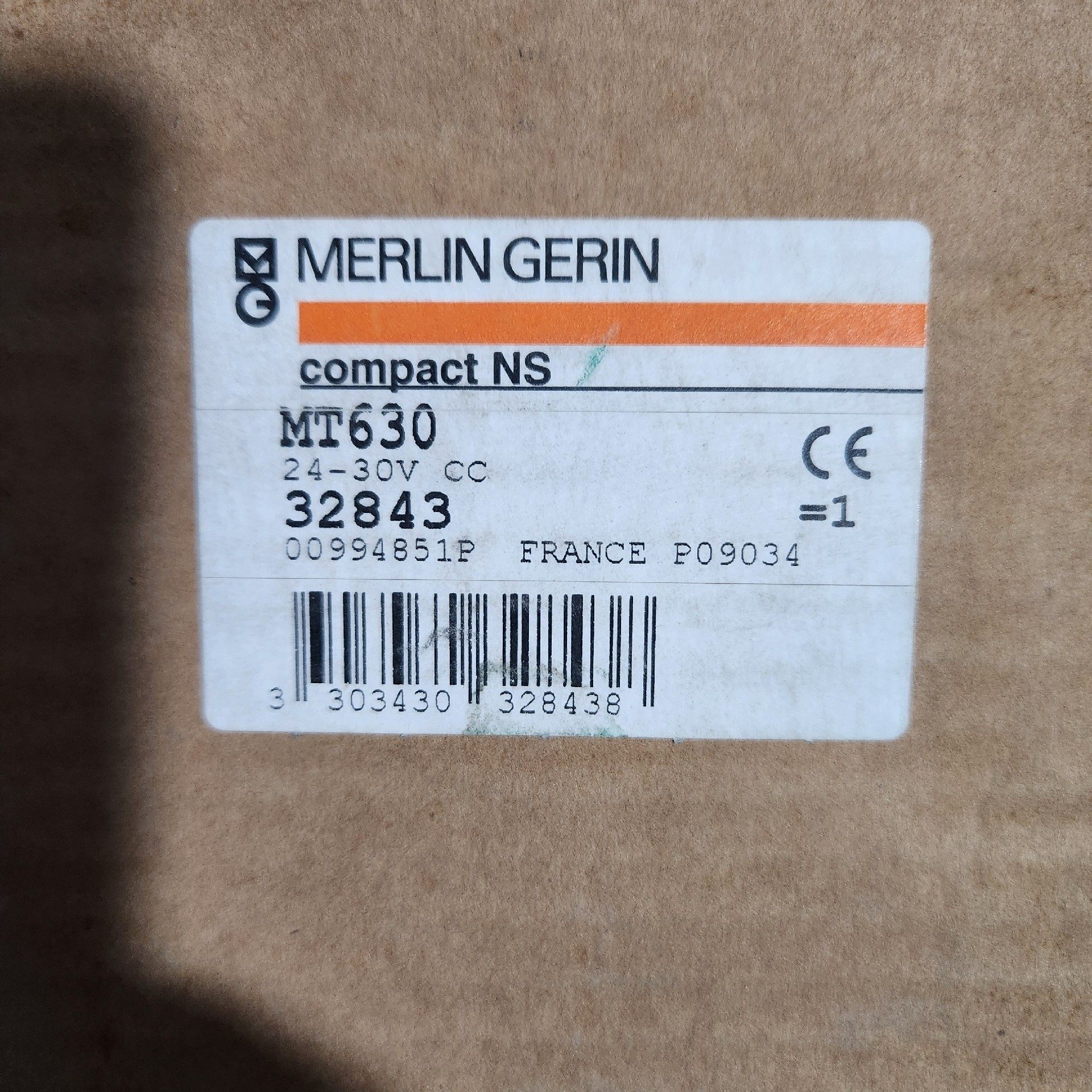 全新施耐德梅兰日兰电操机构MT400 MT630 24-30