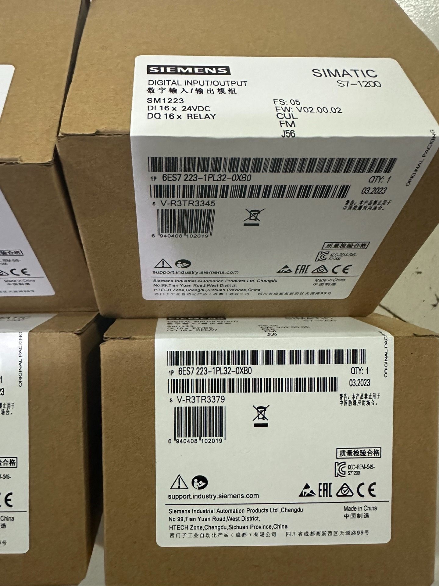 西门子模拟输入模组6ES7  231-4HF32-0XB0，