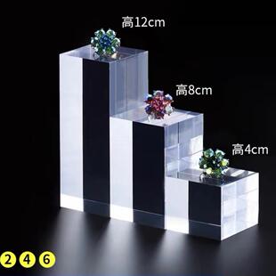 高透明亚克力板/棒喷沙有机玻璃板定制加工1-100mm厚板展示盒材料