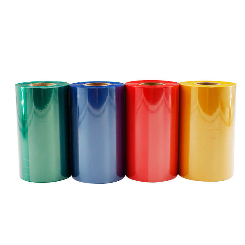 红白碳彩色110带pet300pp基打印机银合成纸带碳色条码*树脂蓝绿亚