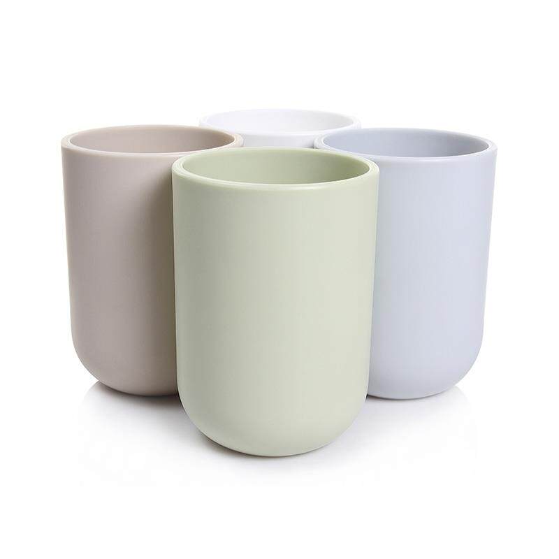 情侣漱口树脂食品级旅行牙刷杯洗漱套装纯色加厚牙缸创意家庭北欧