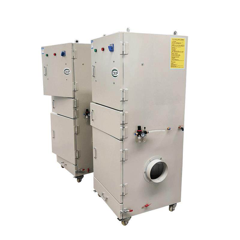工业焊烟收集器3kw粉尘抽风机移动式小型柜式箱体收烟除尘器设备