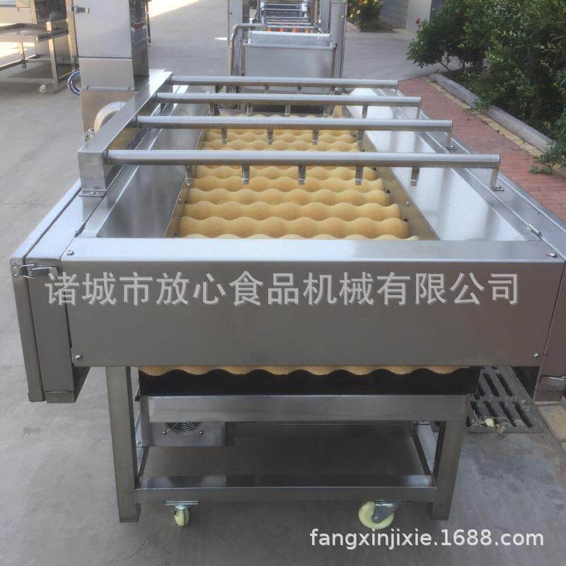 山野菜毛发去杂清洗机 去除杂草杂质 全自动玉米毛辊喷淋清洗机