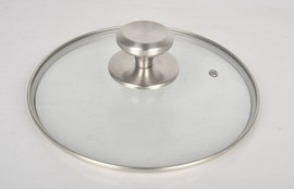 家用盖子锅盖厨房透明圆形汤锅盖(汤锅盖，)蒸盖适合18cm-36cm奶锅