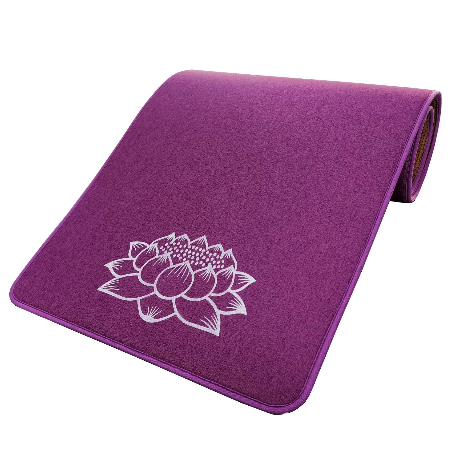 四季加厚亚麻拜垫大头家用脚垫