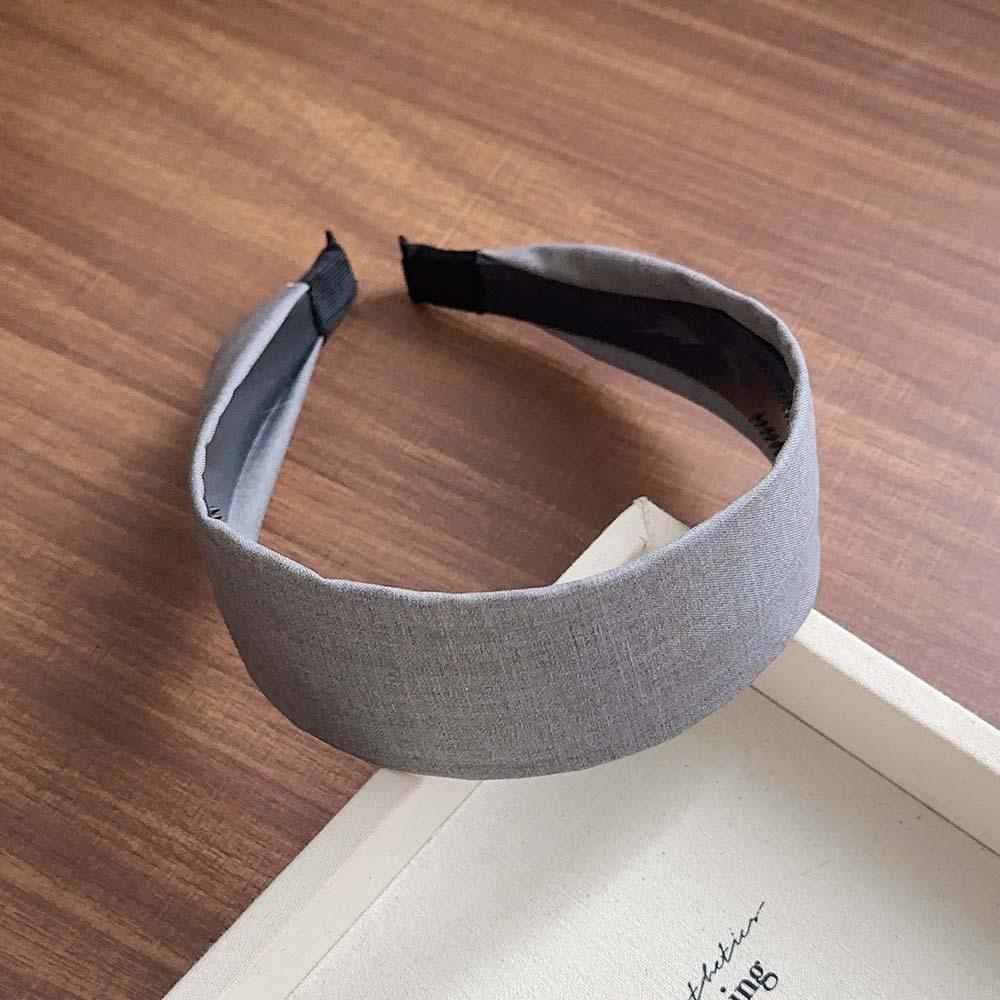 绝美发箍女日常外戴加宽高颅顶遮发缝头箍洗脸发带秋冬遮白发发捆