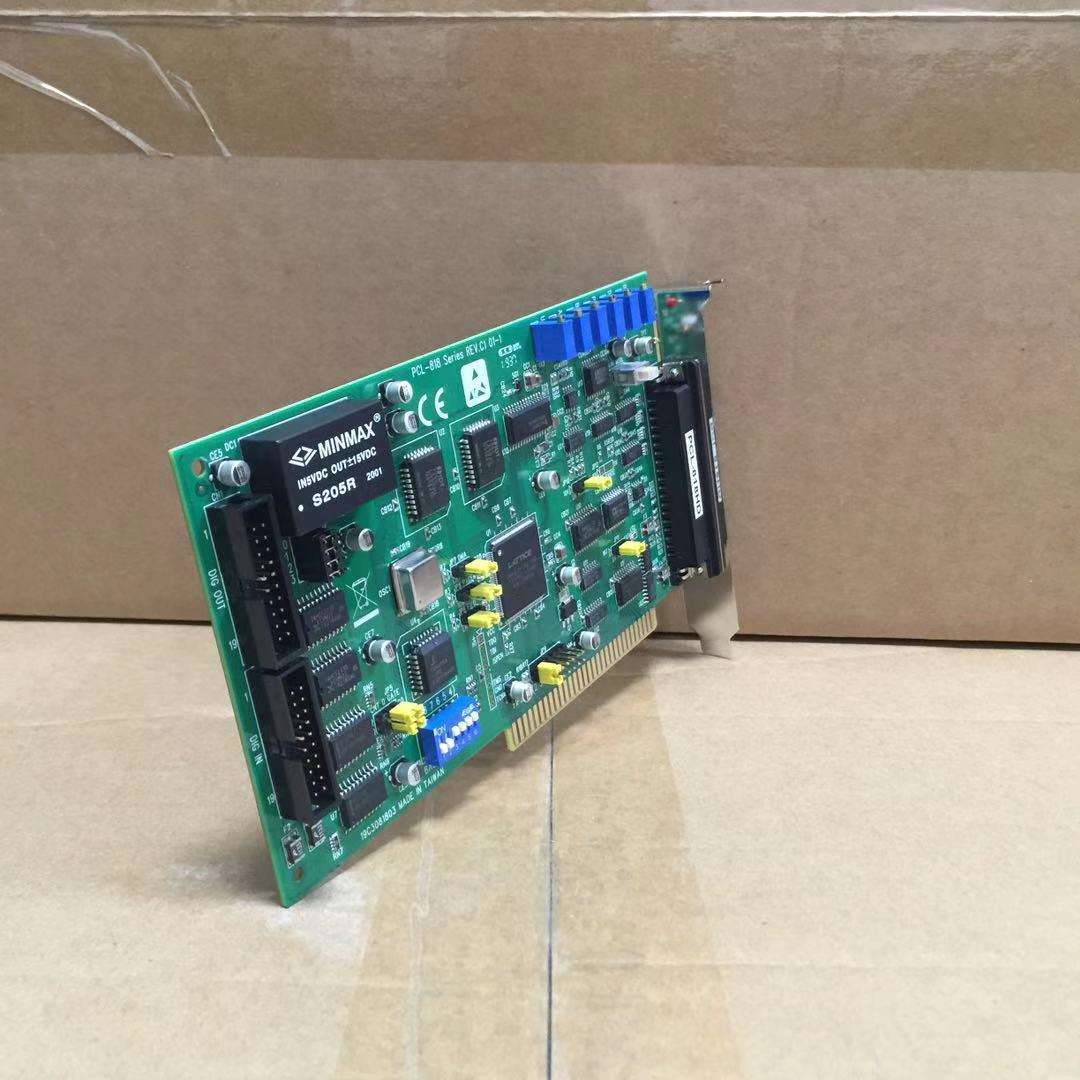研华PCL-818HD-CE 16路100KHz多功能DAS卡100KHz12位A/D转换器