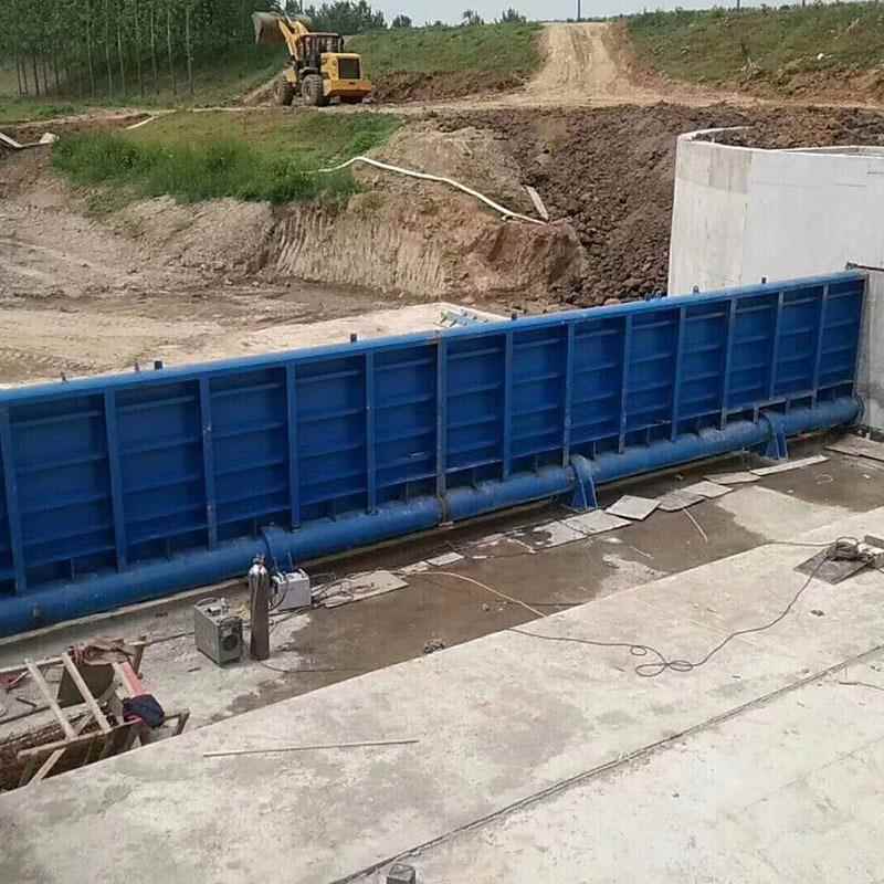 底轴板式闸门观大型全自动系统钢坝合RDM页坝横景翻坝