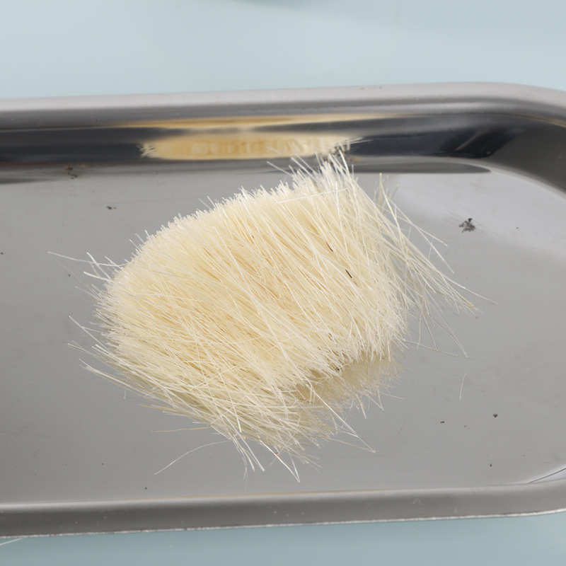 供应26mm猪鬃毛 工业刷子用毛及发梳猪鬃毛原料漂白动物猪毛批发