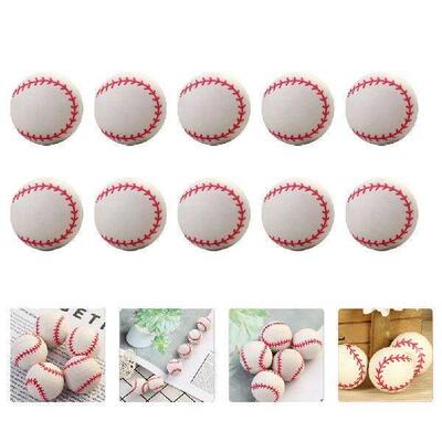 20 Pcs Baseball Bouncy Balls for Kids Playing Toy