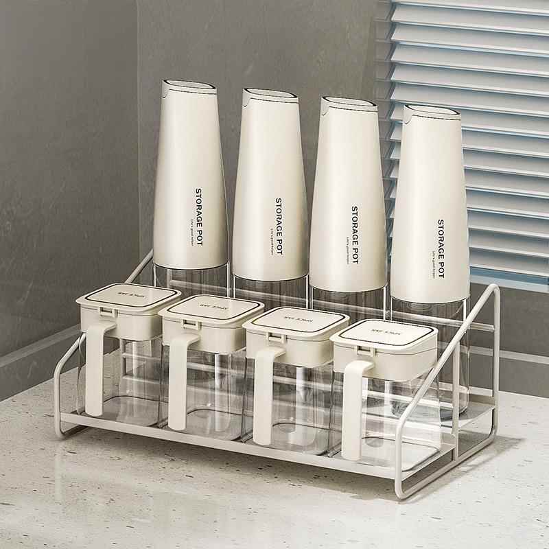 调料组合套装轻奢调味料瓶厨房盐调味罐收纳盒油盐味精调收纳