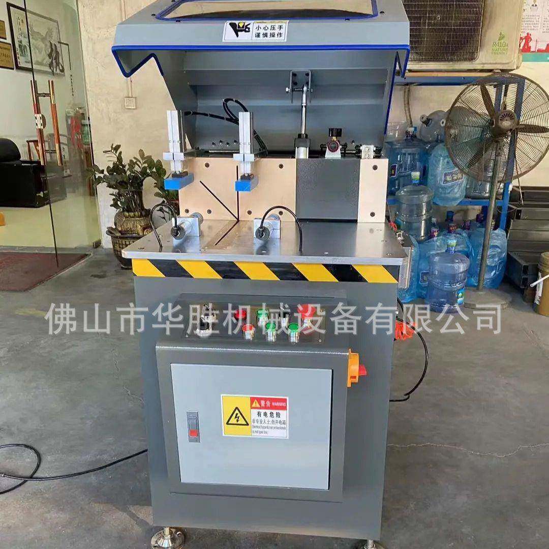 重型单双头精密45度多功能铝材木材45度切角机切铝切割界铝机锯