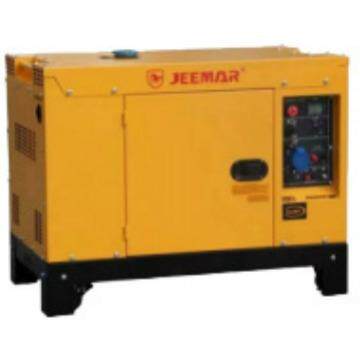 静音柴油发电机组11KW单相柴油发电机电启动JM15000TD