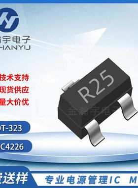 2SC42264226丝印R25封装:SOT-323NPN型晶体管高频低噪