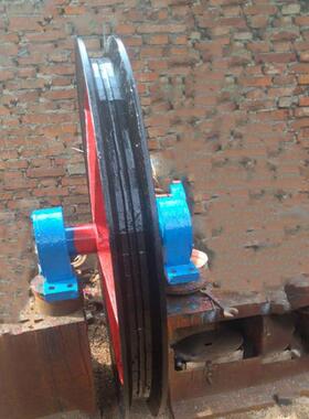 现货铸钢天轮TXG-1600天轮矿用铸钢竖井天轮来图