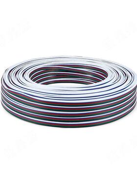 RGBW连接线202018AWG5pin并线5pin灯具灯带延长线1007彩排线