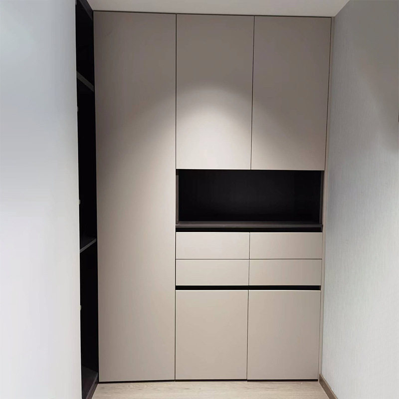 厂家全屋定制复合门板衣柜一门到顶代简约露水河柜体门板出厂价