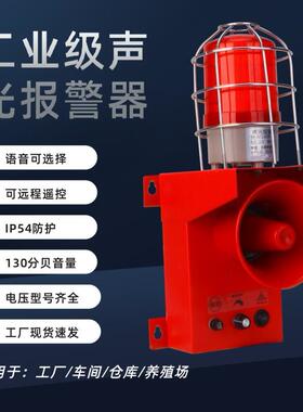 YS-05CSSG-m07T天车报警器防撞一体化加罩新款声光报器