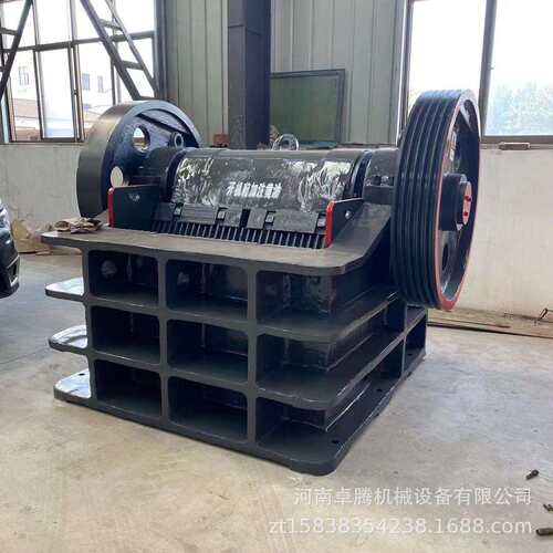 150*750型号细碎鄂式破碎机铸钢焊接河卵石建筑垃圾铁矿石鄂破机