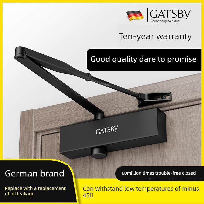 闭门器液压缓冲闭门器自动Kfc门木门家用定位开槽导轨闭门器