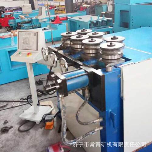 圆管盘管机 七轴卧式自动弯圆机 电动平台钢管方管弯管机折弯机