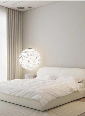 代科JFG技艺床人床布轻艺床现奢主卧简约奶油双人矮双床头床落地