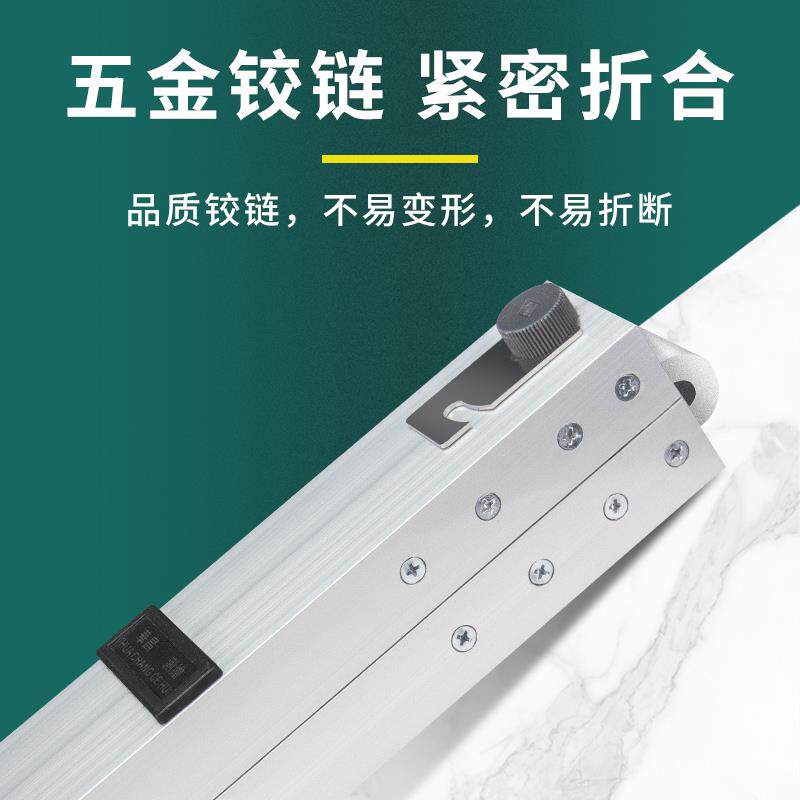 3米公路尺三米直尺铝合金靠尺折叠水平尺塞工程公路平整度检测尺